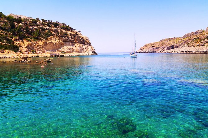 Boat Trip to Anthony Quinn, Kallithea & Traganou Bays - Cancellation Policy