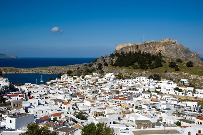 Boat Trip to LINDOS With Swimming Stops at Anthony Quinns & Tsambika Bays - Highlights and Key Attractions