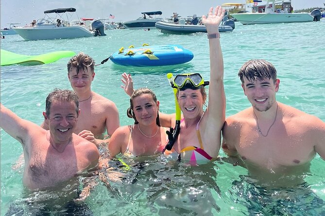 Boat & Yacht Tour Amazing Sandbar Adventure, Water Toys & Snorkel - Snorkeling Experience