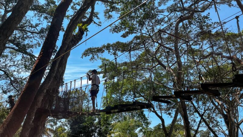 Boca De Tomatlan: Las Animas Adventure Park & Beach Day Trip - Itinerary Details