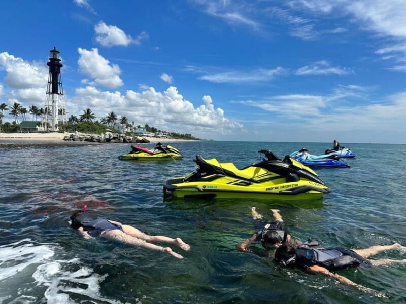 Boca Raton: Private Jet Ski Tour With Optional Snorkeling - Booking Information