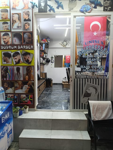 Bodrum Barber Experience(Haircut,Shave and Shoulder Massage) - Location and Contact