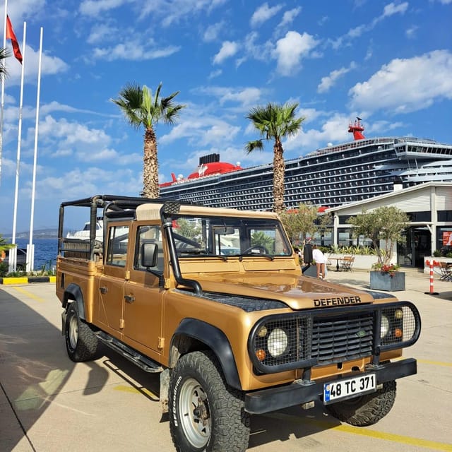 Bodrum Jeep Safari With Lunch and Water Wars - Itinerary Highlights