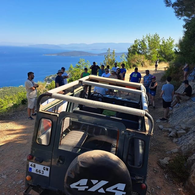 Bodrum Jeep Safari With Lunch and Water Wars - Relaxation