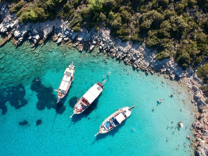 Bodrum: Orak Island Boat Trip With Lunch & Optional Transfer - Enjoying the Boat Trip