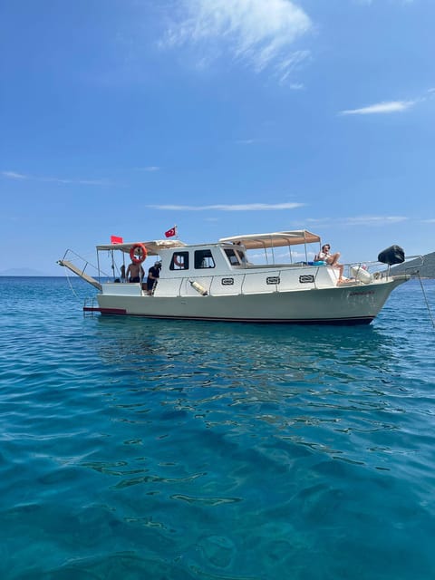 Bodrum Private Sunset Boat Tour With Swimming Stop - Itinerary