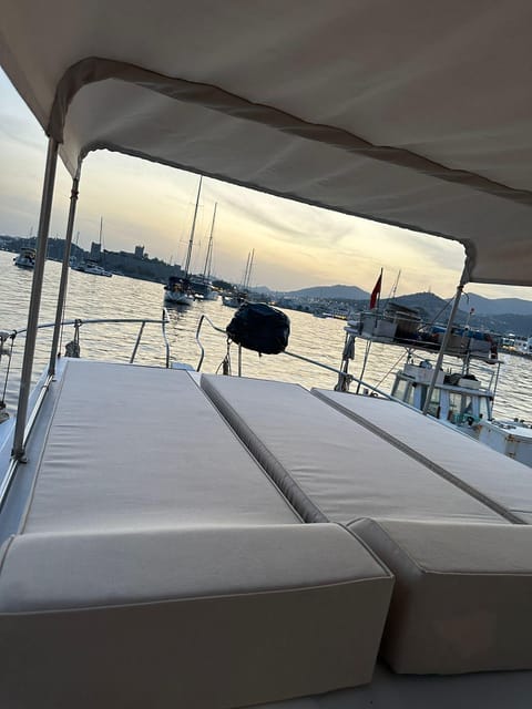Bodrum Private Sunset Boat Tour With Swimming Stop - Boat Amenities