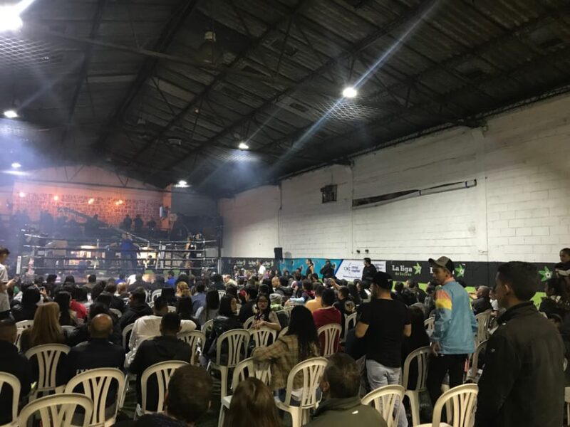 Bogota: Colombian Boxing Night Experience - Meeting Point