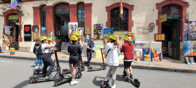 Bogota: Graffiti Tour With Electric Scooter (La Candelaria) - Exploring Vibrant Street Art