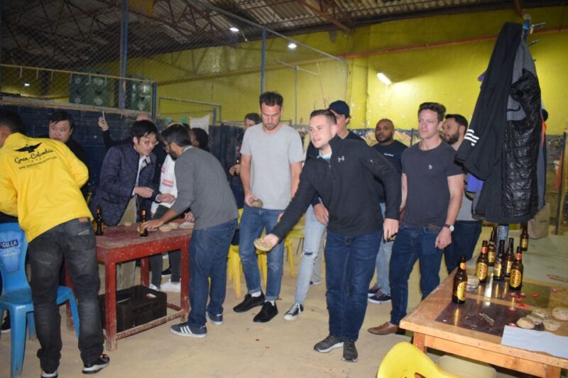 Bogotá: Tejo and Beer Tour - Tejo Game Experience