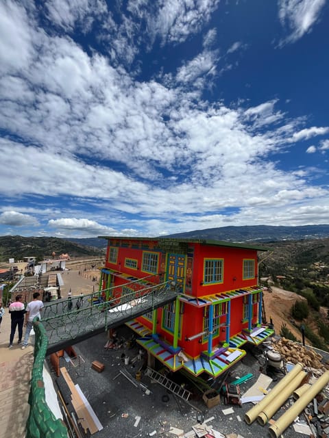 Bogota: Tour of Villa De Leyva, Ráquira, Pozos Azules, and Puente De Boyacá - Visiting the Boyaca Bridge