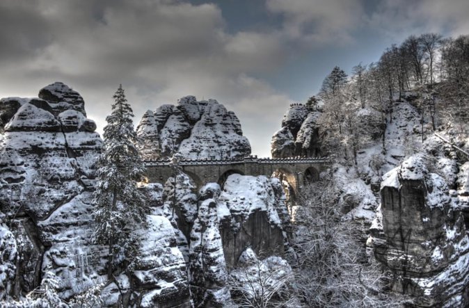 Bohemian and Saxon Switzerland Winter Tour From Prague - Itinerary Highlights