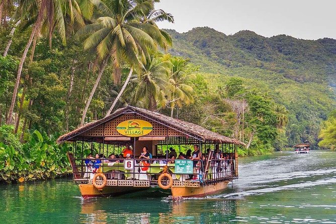 Bohol Countryside Day Tour From Cebu City | Lunch at Loboc River Cruise - Visiting the Tarsier Conservation Area