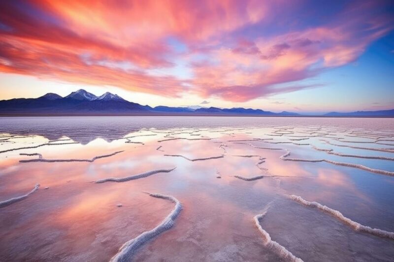 Bolivia: Sunset on the Salar De Uyuni Salt Flats - Key Points