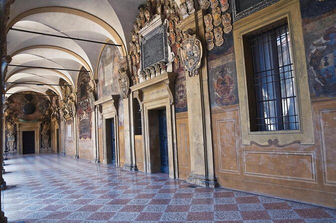 Bologna Audio-Guided Tour of the Archiginnasio and Local Tasting - About Your Stay