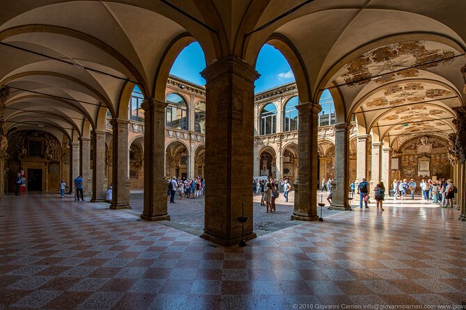 Bologna Audio-Guided Tour of the Archiginnasio and Local Tasting - Local Tasting Vouchers