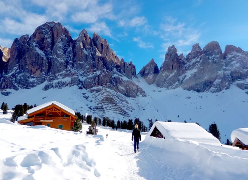 Bolzano Dolomites: Winter Hiking & Sledding Experience - Included Services
