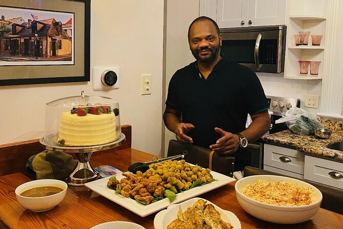 Bom Creole Dining Experience W/ Pool and Louisiana Native Chef - Chef Tigers Signature Dishes