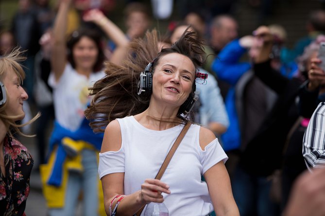 Boogie Shoes Silent Disco Walking Tours Edinburgh Fringe - Transportation Options