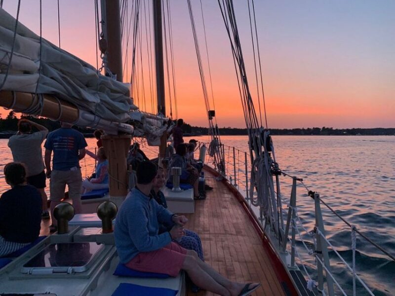 Boothbay Harbor: Sunset Sail to See the Maine Coastline - Amenities and Facilities