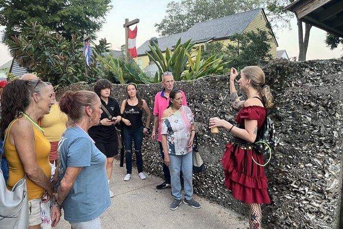 Booze and Boos Haunted St. Augustine Ghost Walking Tour - Embracing the Costumed Experience