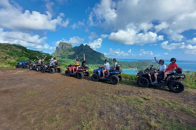 Bora Bora Adventures ATV / QUADS Tours - Exploring Mount Popoti