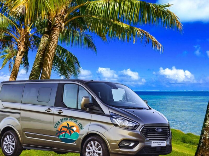 Bora Bora: Guided Mini Van Tour With Matira Beach Stop - Relaxing at Matira Beach