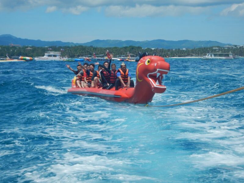 Boracay: Inflatable Banana or Dragon Boat Ride - Notable Exclusions