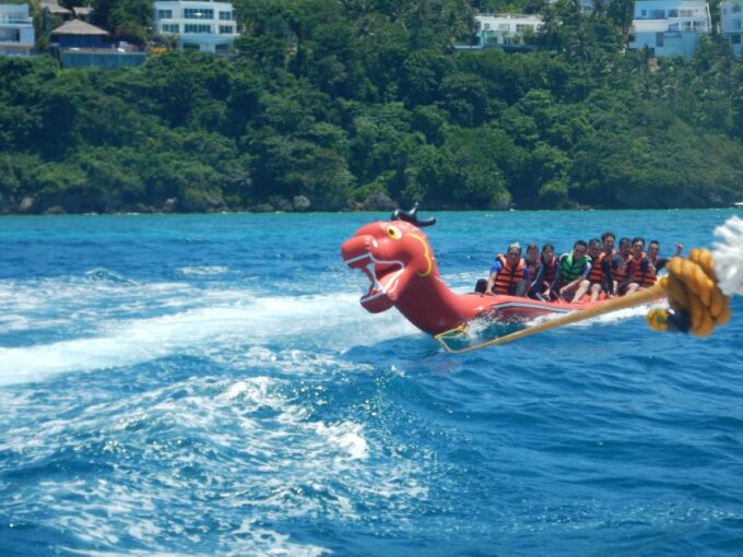 Boracay: Inflatable Banana or Dragon Boat Ride - Customer Ratings