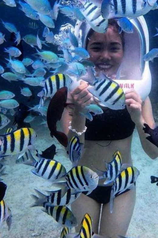 Boracay: Island Hopping With Buffet Lunch & Helmet Diving - Key Points