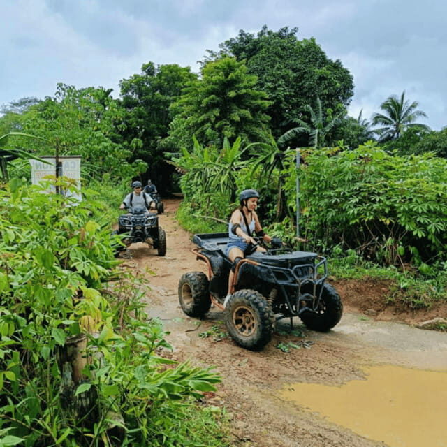 Boracay: Island Hopping with Lunch, Mainland ATV and Zipline - Key Points