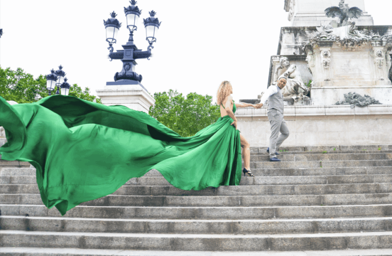 BORDEAUX-BASSIN D'Arcachon: Photo Shoot of Flying Dress - Additional Options and Customization
