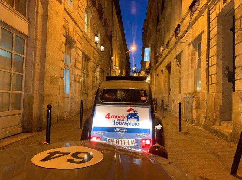 Bordeaux by Night: Private Tour in a Citroën 2CV - Exploring Bordeaux at Night