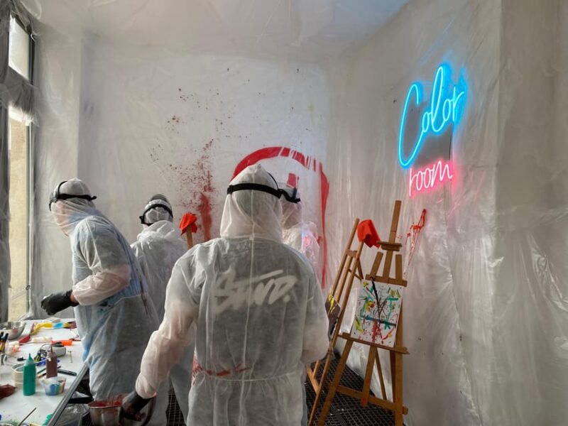 Bordeaux: Color Room - Create Your Work of Art - Accessibility and Group Type