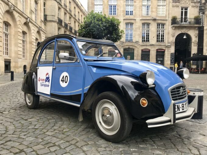 Bordeaux: Private Tour in a Citroën 2CV 3h - Château Visit