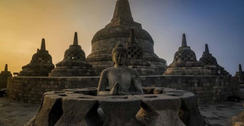 Borobudur Climb up to the Structure and Prambanan Tour - Key Points