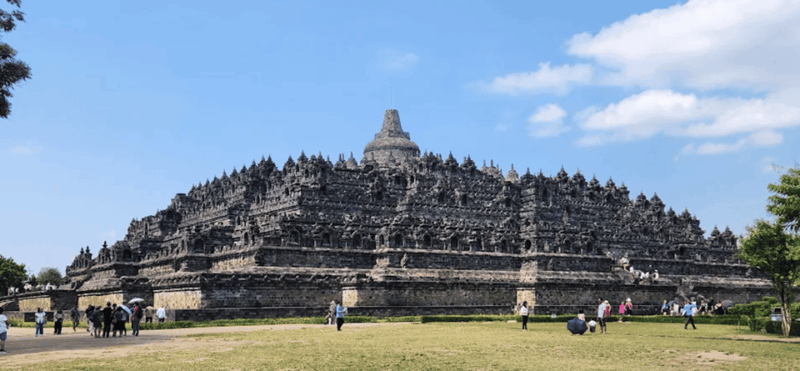 Borobudur Sunrise in Stumbu Hill, Chicken Church, Borobudur - Chicken Church Exploration