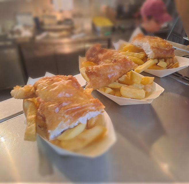 Borough Market London Bridge & Fish & Chips - Savoring Fish and Chips