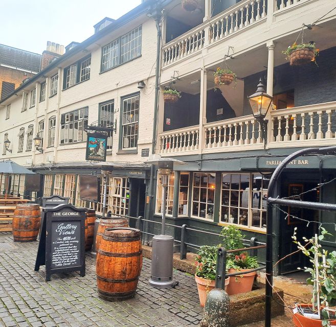 Borough Market London Bridge & Fish & Chips - Touring Shakespeares Globe