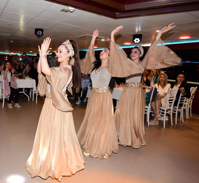 Bosphorus Dinner Cruise & Dance Shows Tour - Itinerary