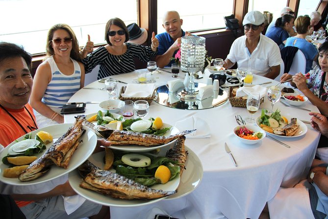 Bosphorus Lunch Cruise Opportunity to Swim in Black Sea in Summer - Two-Course Lunch and Beverages