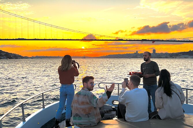 Bosphorus Sunset Luxury Yacht Cruise With Snacks and Live Guide - Departure and Arrival