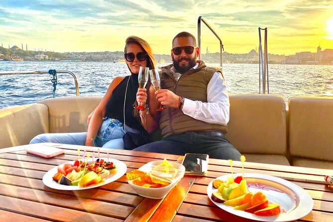 Bosphorus Sunset Luxury Yacht Cruise With Snacks and Live Guide - Cancellation Policy
