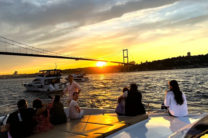 Bosphorus Sunset Yacht Cruise With Snacks and Live Guide - Cancellation Policy
