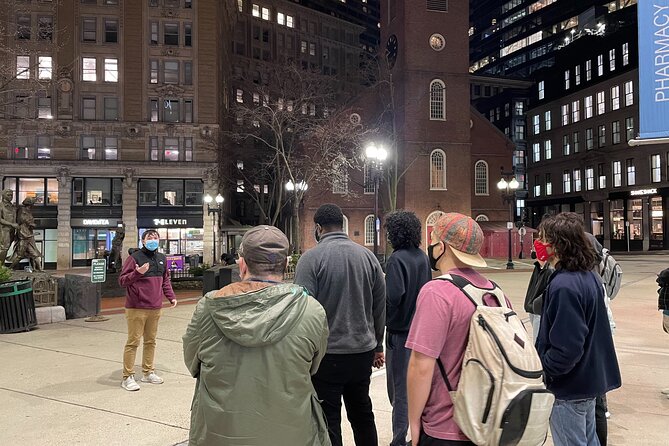 Boston Death and Dying Walking Ghost Tour - Schedule