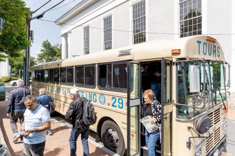 Boston: Discover Marthas Vineyard With Optional Island Tour - Highlights and Activities