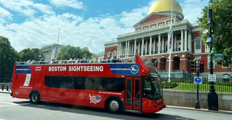 Boston: Hop-On Hop-Off Boston Sightseeing Tour With 24 Stops - Tour Experience and Features
