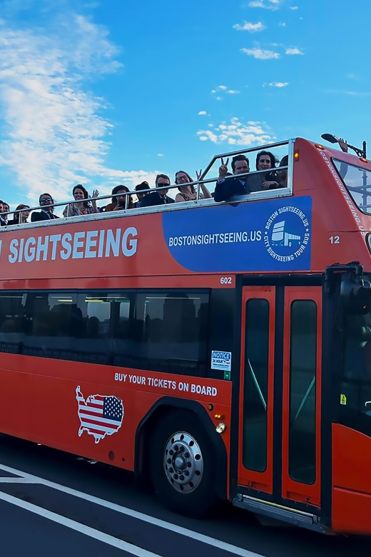 Boston: Hop-On Hop-Off Double-Decker Bus Sightseeing Tour - Tour Stops