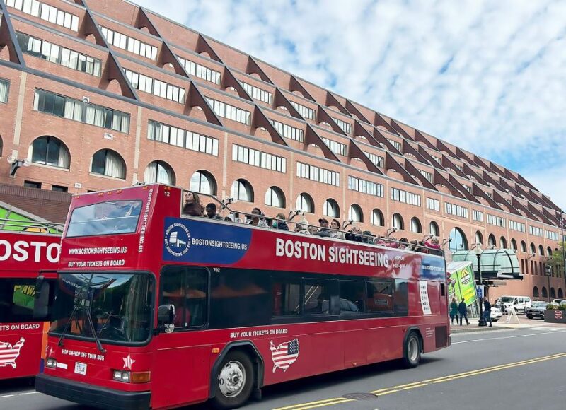 Boston Sightseeing: Single Ride Pass With Double-Decker Bus - Itinerary and Route
