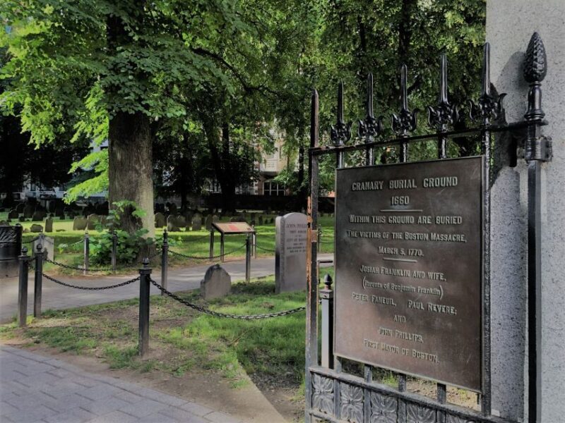 Boston: VIP Freedom Trail Tour With Old North Church Crypt - Key Points